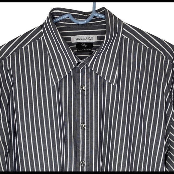 VERSACE Collection City Men’s Size 43 Long Sleeve Shirt - Picture 3 of 13